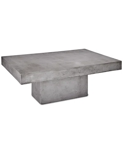 Urbia Una Rectangular Coffee Table In Gray