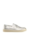 Urbn Sport By Jslides Hera Loafer In Silver