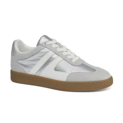 Urbn Sport By Jslides Pippa Sneaker In Silver