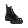 Urbnkicks Chelsea Shinny Black Leather Boots By