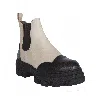 Urbnkicks Chelsea Two-tone Leather Boots By