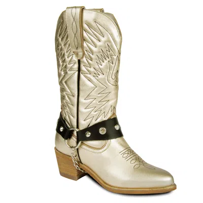 Urbnkicks Cowboy Leather Boots By