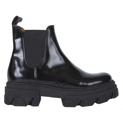 Urbnkicks Women's Chelsea Shinny Black Boots
