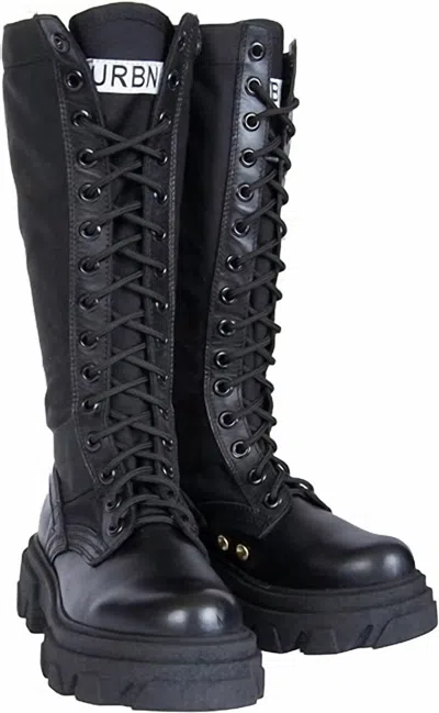 Urbnkicks Women's Tall Jungle Boots In Black