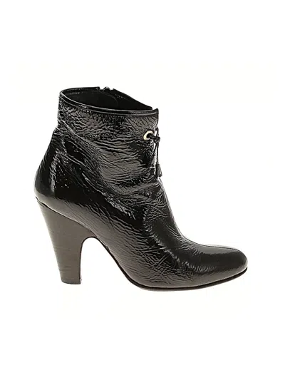 Pre-owned Ursula Mascaro Ankle Boots In Black