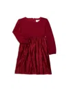 US ANGELS LITTLE GIRL'S PLEATED DRESS