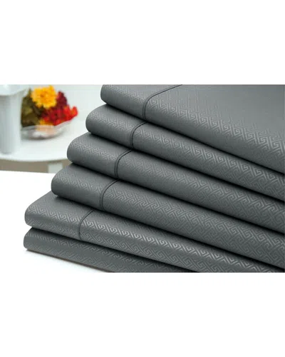 US ARMY US ARMY 6PC EMBOSSED GREEK KEY SHEET SET