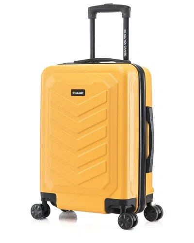 Us Army U.s. Army Fox 20in Carry-on Suitcase In Yellow