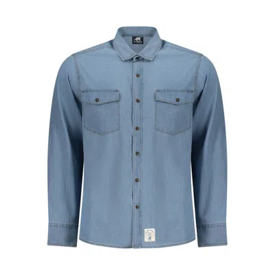 U.s. Grand Button-up Denim Shirt In Blue