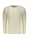 U.s. Grand Cable-knit Elbow-patch Jumper In Multi