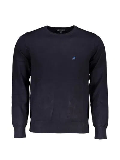 U.s. Grand Cable-knit Sweater In Blue