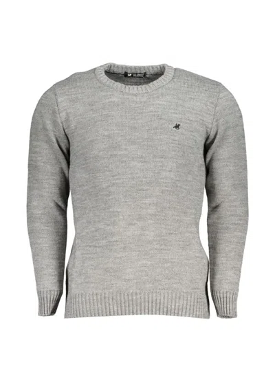 U.s. Grand Crew-neck Sweater In Gray
