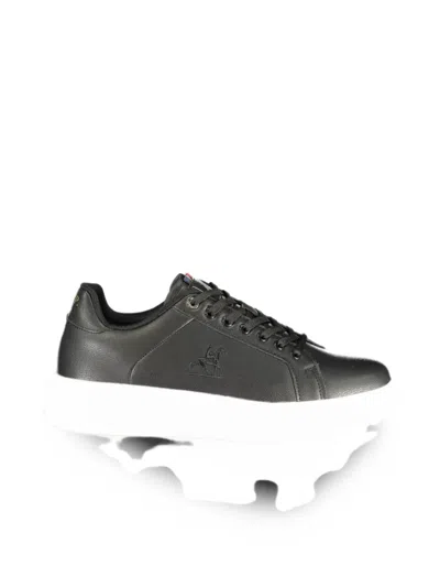 U.s. Grand Low-top Chunky-sole Sneakers In Black