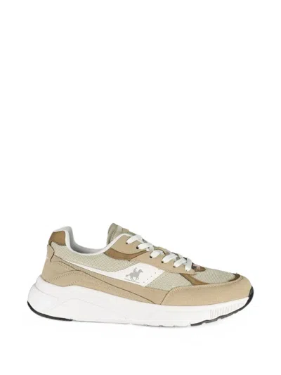 U.s. Grand Panelled Chunky-sole Sneakers In Brown