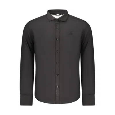 U.s. Grand Polo Black Cotton Mens Men's Shirt