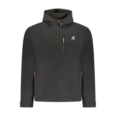U.s. Grand Polo Black Polyester Mens Men's Jacket