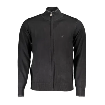 U.s. Grand Polo Black Viscose Men Men's Cardigan