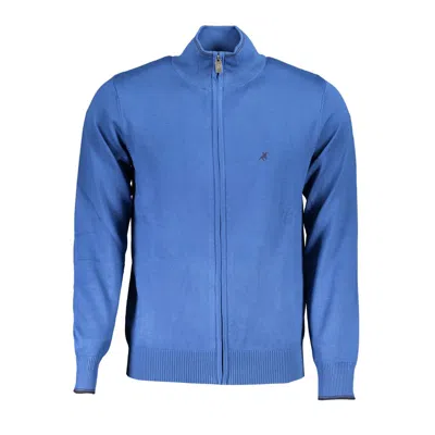U.s. Grand Polo Black Viscose Men Men's Sweater In Blue