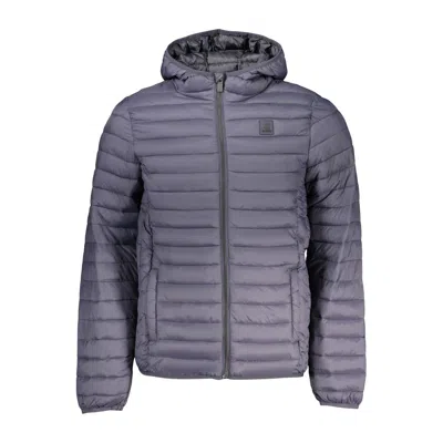 U.s. Grand Polo Blu Poliammide Men Men's Jacket In Blue