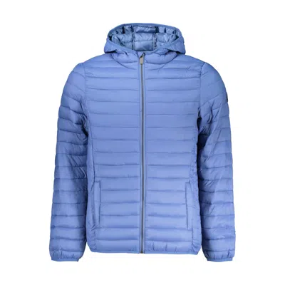 U.s. Grand Polo Blu Polyamide Mens Men's Jacket In Blue