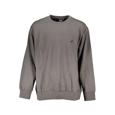 U.s. Grand Polo Brown Cotton Men Sweater In Gray