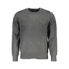 U.s. Grand Polo Green Nylon Sweater In Gray
