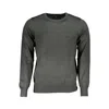 U.s. Grand Polo Green Nylon Sweater In Gray