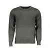 U.s. Grand Polo Green Nylon Sweater