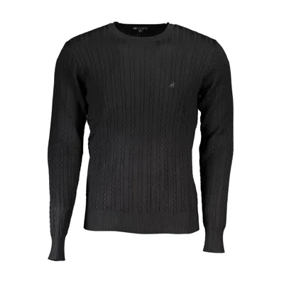 U.s. Grand Polo Nero Viscosa Men Men's Sweater In Black