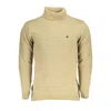 U.S. GRAND POLO U. S. GRAND POLO CHIC TURTLENECK SWEATER WITH EMBROIDE MEN'S DETAIL