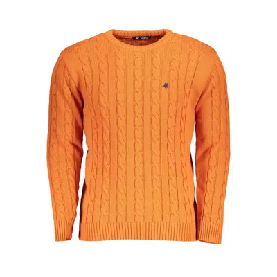 U.s. Grand Polo U. S. Grand Polo Fabric Men's Sweater In Orange