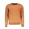 U.s. Grand Polo Brown Nylon Sweater In Brown