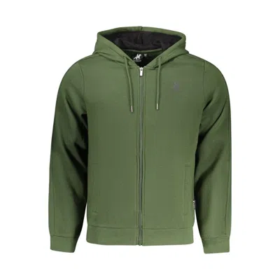 U.s. Grand Polo Verde Cotton Men's Men's Hoodie In Green