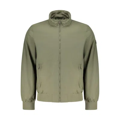 U.s. Grand Polo Verde Poliestere Men Men's Jacket In Green