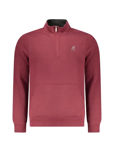 U.s. Grand Quarter-zip Logo-print Sweatshirt In Animal Print