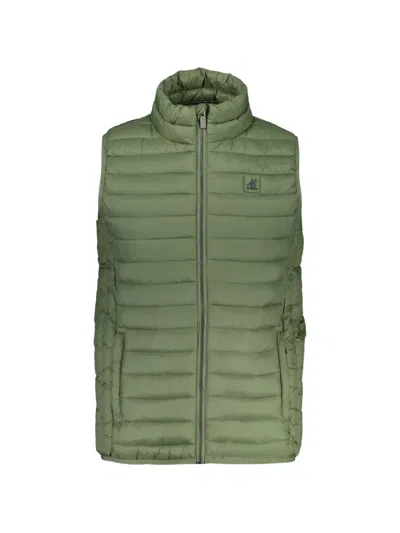 U.s. Grand Quilted Gilet In Green
