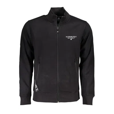 U.s. Grand U. S. Grand Cotton Men's Men's Sweatshirt In Black