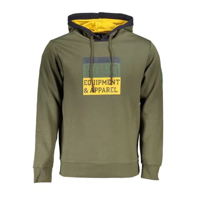 U.s. Grand U. S. Grand Cotton Men Men's Sweatshirt In Green