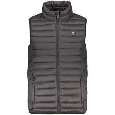 U.s. Grand U. S. Grand Poliestere Men Men's Gilet In Black