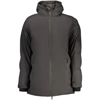 U.s. Grand U. S. Grand Poliestere Uomo Men's Giubbotto In Black