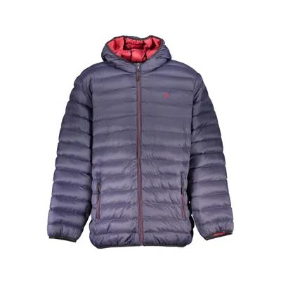 U.s. Grand U. S. Grand Polyester Shell Men's Jacket In Blue