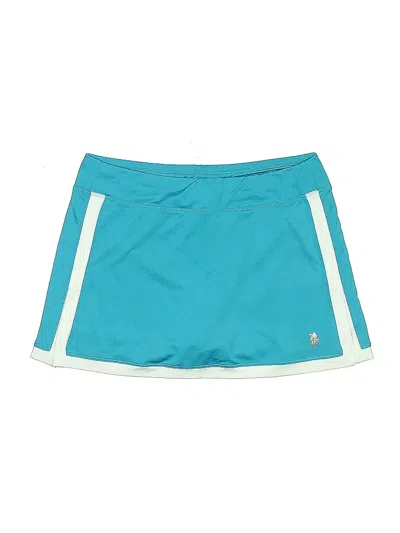 Pre-owned U.s. Polo Assn Active Skort In Blue