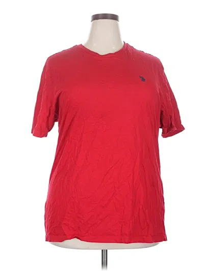 Pre-owned U.s. Polo Assn Active T-shirt In Red