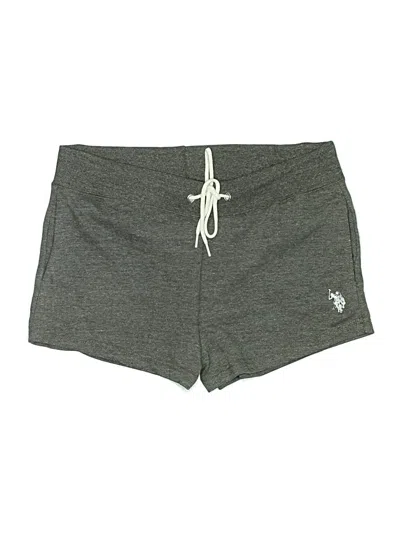 Pre-owned U.s. Polo Assn Athletic Shorts In Gray