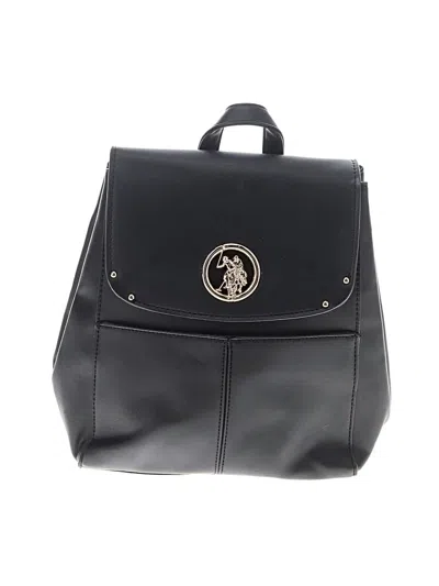 Pre-owned U.s. Polo Assn Backpack In Black