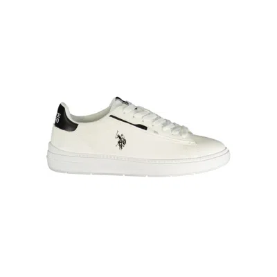 U.s. Polo Assn . Bianco Polyurethane Mens Men's Sneaker In Multi