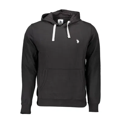 U.s. Polo Assn Black Cotton Men Sweater