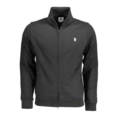 U.s. Polo Assn Black Cotton Sweater