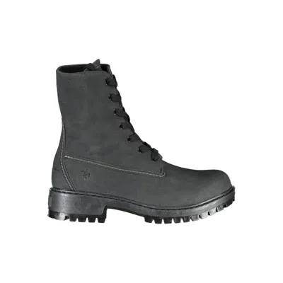 U.S. POLO ASSN BLACK POLYESTER BOOT