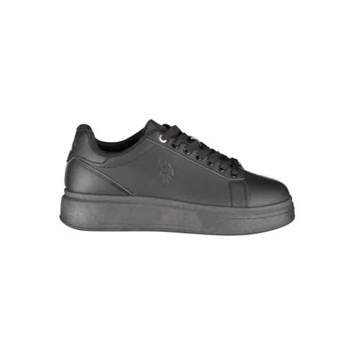 U.s. Polo Assn . Black Polyester Men's Men's Sneaker In Multi